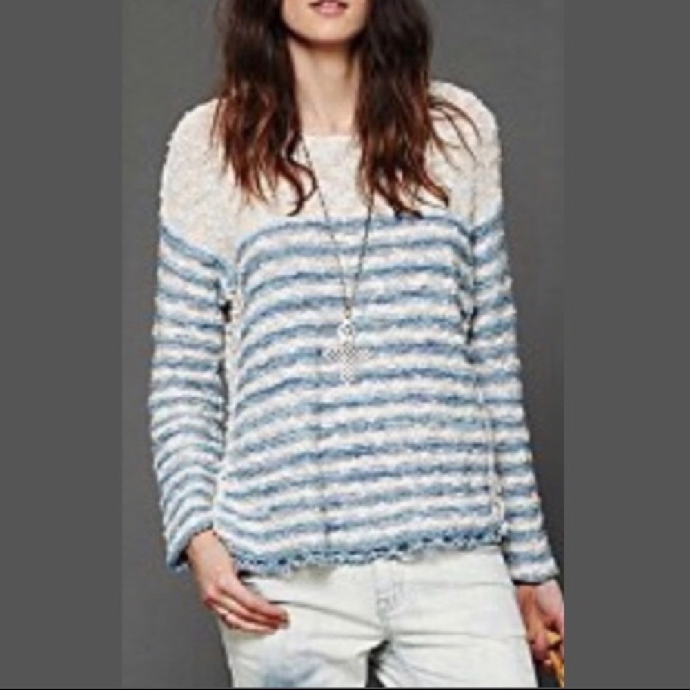 FREE PEOPLE STRIPED SWEATER